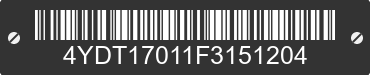 2015 KEYSTONE Keystone 4YDT17011F3151204 VIN decoded
