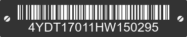 2017 KEYSTONE Keystone 4YDT17011HW150295 VIN decoded