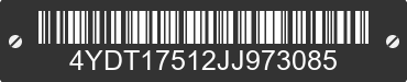 2018 KEYSTONE Keystone 4YDT17512JJ973085 VIN decoded