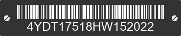 2017 KEYSTONE Keystone 4YDT17518HW152022 VIN decoded