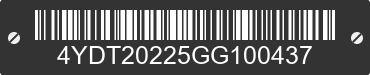 2016 KEYSTONE Keystone 4YDT20225GG100437 VIN decoded