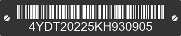 2019 KEYSTONE Keystone 4YDT20225KH930905 VIN decoded