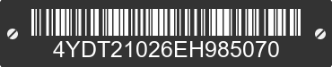 2014 KEYSTONE Keystone 4YDT21026EH985070 VIN decoded