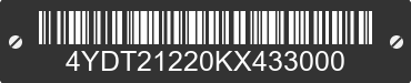 2019 KEYSTONE Keystone 4YDT21220KX433000 VIN decoded