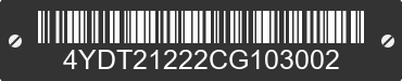 2012 KEYSTONE Keystone 4YDT21222CG103002 VIN decoded