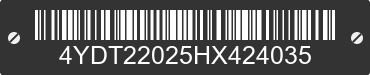 2017 KEYSTONE Keystone 4YDT22025HX424035 VIN decoded