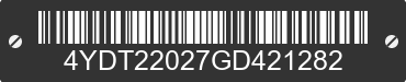 2016 KEYSTONE Keystone 4YDT22027GD421282 VIN decoded