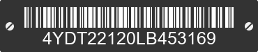 2020 KEYSTONE Keystone 4YDT22120LB453169 VIN decoded