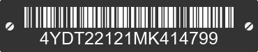 2021 KEYSTONE Keystone 4YDT22121MK414799 VIN decoded