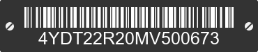 2021 KEYSTONE Keystone 4YDT22R20MV500673 VIN decoded