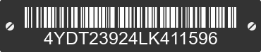 2020 KEYSTONE Keystone 4YDT23924LK411596 VIN decoded