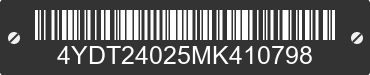 2021 KEYSTONE Keystone 4YDT24025MK410798 VIN decoded
