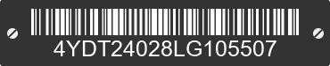 2020 KEYSTONE Keystone 4YDT24028LG105507 VIN decoded