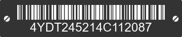 2004 KEYSTONE Keystone 4YDT245214C112087 VIN decoded