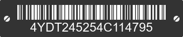 2004 KEYSTONE Keystone 4YDT245254C114795 VIN decoded