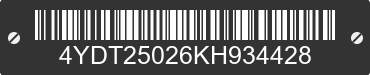 2019 KEYSTONE Keystone 4YDT25026KH934428 VIN decoded