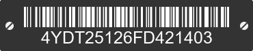 2015 KEYSTONE Keystone 4YDT25126FD421403 VIN decoded