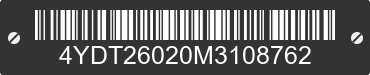 2021 KEYSTONE Keystone 4YDT26020M3108762 VIN decoded