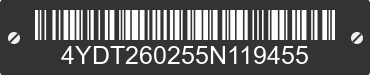 2005 KEYSTONE Keystone 4YDT260255N119455 VIN decoded