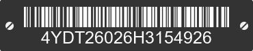 2017 KEYSTONE Keystone 4YDT26026H3154926 VIN decoded