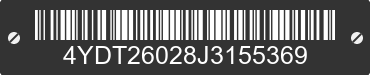 2018 KEYSTONE Keystone 4YDT26028J3155369 VIN decoded