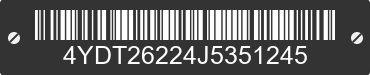 2018 KEYSTONE Keystone 4YDT26224J5351245 VIN decoded