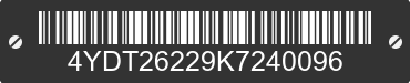 2019 KEYSTONE Keystone 4YDT26229K7240096 VIN decoded