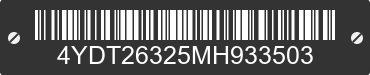 2021 KEYSTONE Keystone 4YDT26325MH933503 VIN decoded