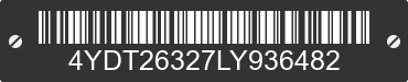 2020 KEYSTONE Keystone 4YDT26327LY936482 VIN decoded