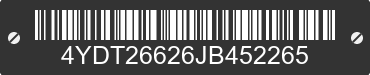 2018 KEYSTONE Keystone 4YDT26626JB452265 VIN decoded