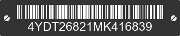 2021 KEYSTONE Keystone 4YDT26821MK416839 VIN decoded