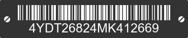 2021 KEYSTONE Keystone 4YDT26824MK412669 VIN decoded