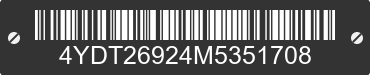 2021 KEYSTONE Keystone 4YDT26924M5351708 VIN decoded