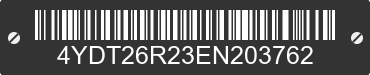 2014 KEYSTONE Keystone 4YDT26R23EN203762 VIN decoded