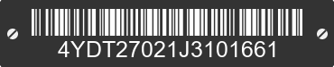 2018 KEYSTONE Keystone 4YDT27021J3101661 VIN decoded