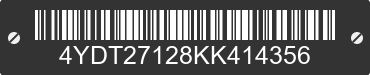 2019 KEYSTONE Keystone 4YDT27128KK414356 VIN decoded