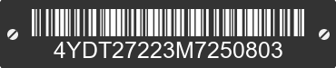2021 KEYSTONE Keystone 4YDT27223M7250803 VIN decoded