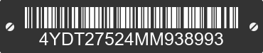 2021 KEYSTONE Keystone 4YDT27524MM938993 VIN decoded