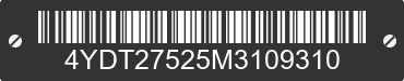 2021 KEYSTONE Keystone 4YDT27525M3109310 VIN decoded