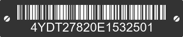 2014 KEYSTONE Keystone 4YDT27820E1532501 VIN decoded