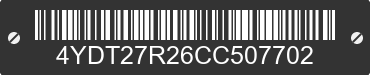 2012 KEYSTONE Keystone 4YDT27R26CC507702 VIN decoded