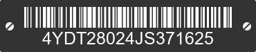 2018 KEYSTONE Keystone 4YDT28024JS371625 VIN decoded