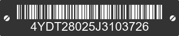 2018 KEYSTONE Keystone 4YDT28025J3103726 VIN decoded