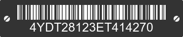 2014 KEYSTONE Keystone 4YDT28123ET414270 VIN decoded
