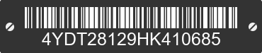 2017 KEYSTONE Keystone 4YDT28129HK410685 VIN decoded