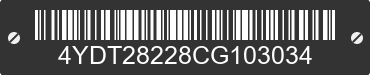 2012 KEYSTONE Keystone 4YDT28228CG103034 VIN decoded