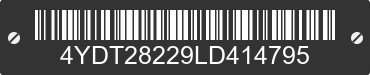 2020 KEYSTONE Keystone 4YDT28229LD414795 VIN decoded