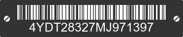 2021 KEYSTONE Keystone 4YDT28327MJ971397 VIN decoded
