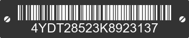 2019 KEYSTONE Keystone 4YDT28523K8923137 VIN decoded