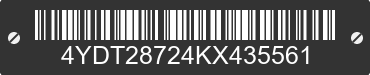 2019 KEYSTONE Keystone 4YDT28724KX435561 VIN decoded